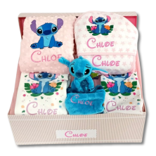 Canastilla personalizada STITCH ROSA Mod. 1