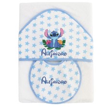 Canastilla personalizada STITCH AZUL Mod. 1