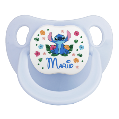 Canastilla personalizada STITCH AZUL Mod. 1