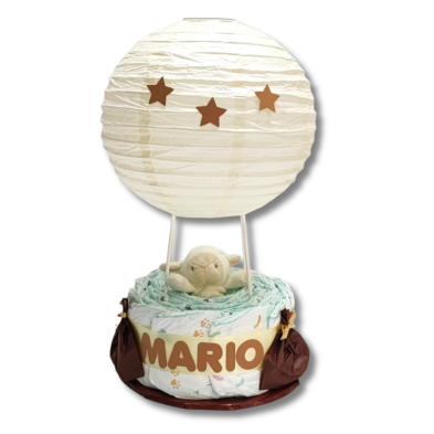 Globo de pañales BEIGE/MARRÓN