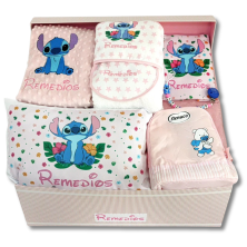 Canastilla personalizada STITCH ROSA Mod. 2