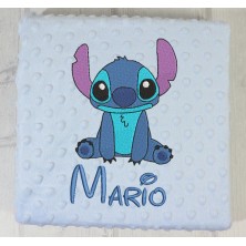 Canastilla personalizada STITCH AZUL Mod. 2