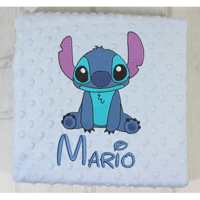 Canastilla personalizada STITCH AZUL Mod. 2