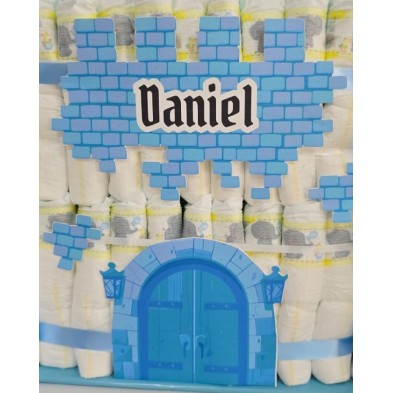 Castillo de pañales Grande NIÑO