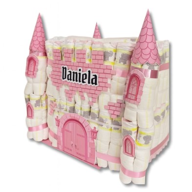 Castillo de pañales Grande NIÑA