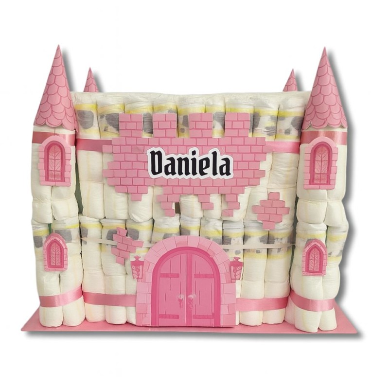 Castillo de pañales Grande NIÑA