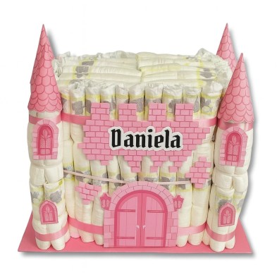 Castillo de pañales Grande NIÑA