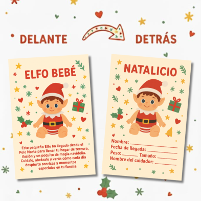 MINI ELFO BEBÉ TRAVIESO