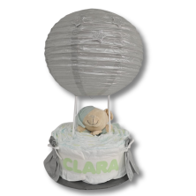 Globo de pañales GRIS/MENTA