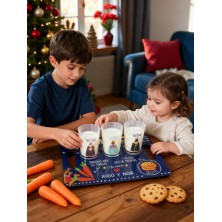 PACK Bandeja+Vasos REYES MAGOS MULTICOLOR