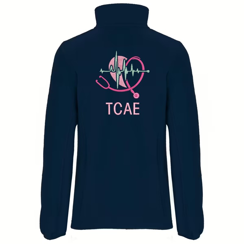 Polar Mujer ENFERMERA-CORAZÓN bordado