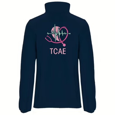 Polar Mujer ENFERMERA-CORAZÓN bordado