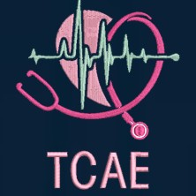 Polar Mujer ENFERMERA-CORAZÓN bordado