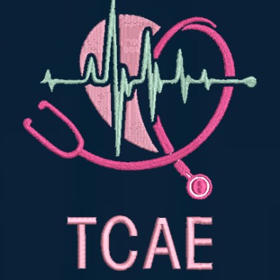 Polar Mujer ENFERMERA-CORAZÓN bordado