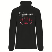 Polar Mujer LÍNEA DE VIDA-CORAZÓN bordado