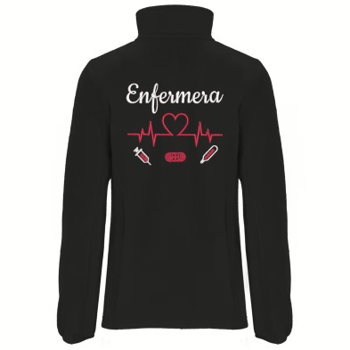 Polar Mujer LÍNEA DE VIDA-CORAZÓN bordado