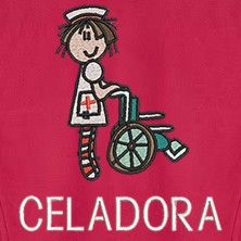 Polar Mujer CELADORA MEDIAS RAYAS bordado