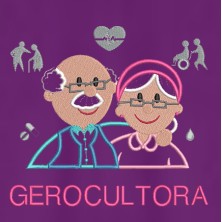 Polar Mujer GEROCULTORA bordado