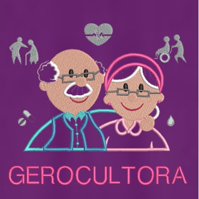 Polar Mujer GEROCULTORA bordado
