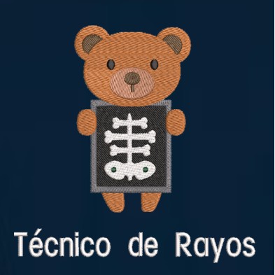 Polar Mujer TÉCNICO DE RAYOS bordado