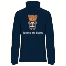 Polar Mujer TÉCNICO DE RAYOS bordado