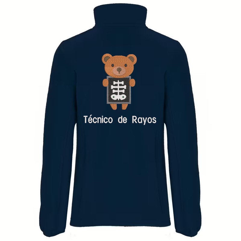 Polar Mujer TÉCNICO DE RAYOS bordado