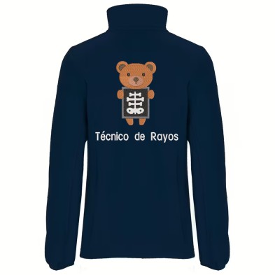 Polar Mujer TÉCNICO DE RAYOS bordado