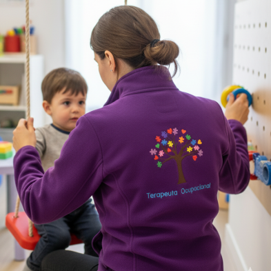 Polar Mujer TERAPEUTA bordado