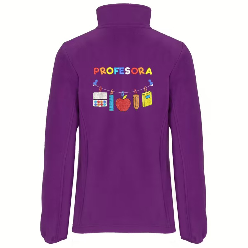 Polar Mujer PROFESORA/MAESTRA bordado