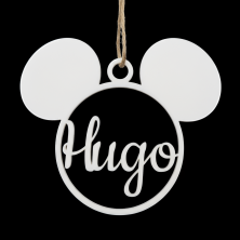 Bolas de Navidad METACRILATO BLANCO