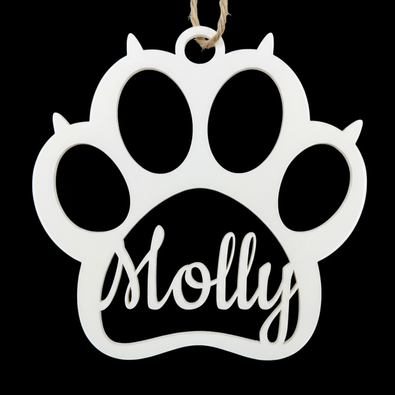 Bolas de Navidad METACRILATO BLANCO