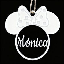 Bolas de Navidad METACRILATO BLANCO