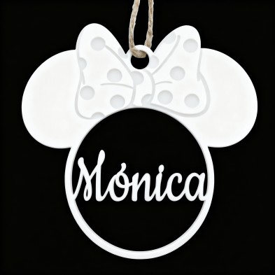 Bolas de Navidad METACRILATO BLANCO