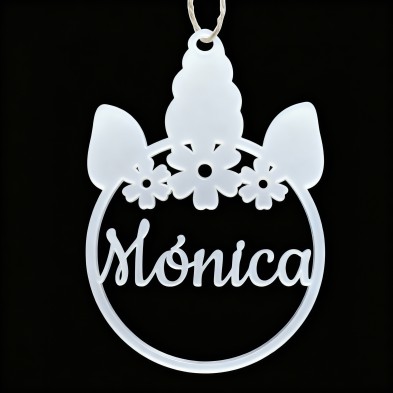 Bolas de Navidad METACRILATO BLANCO