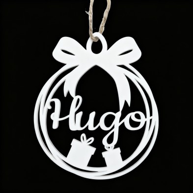 Bolas de Navidad METACRILATO BLANCO