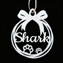 Bolas de Navidad METACRILATO BLANCO