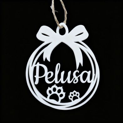 Bolas de Navidad METACRILATO BLANCO