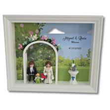 Cuadro PLAYMOBIL Modelo BODA