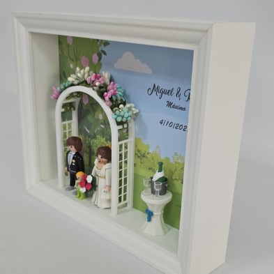 Cuadro PLAYMOBIL Modelo BODA