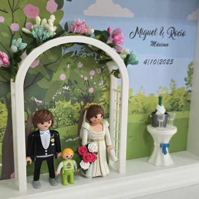 Cuadro PLAYMOBIL Modelo BODA
