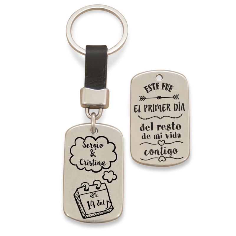 LLAVERO CUERO - CALENDARIO