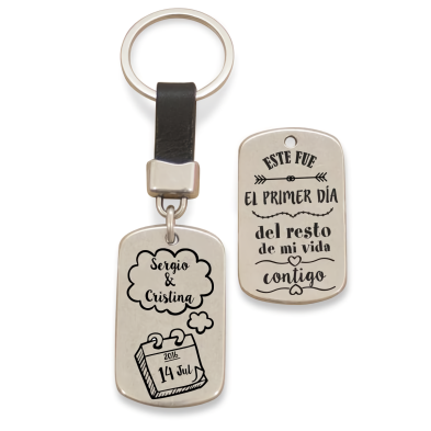 LLAVERO CUERO - CALENDARIO