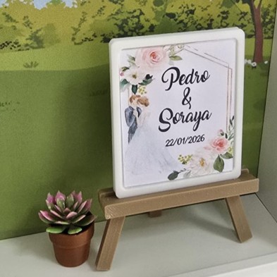 Cuadro PLAYMOBIL Modelo BODA