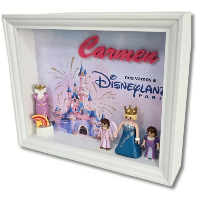 Cuadro PLAYMOBIL Modelo VIAJE A DISNEY