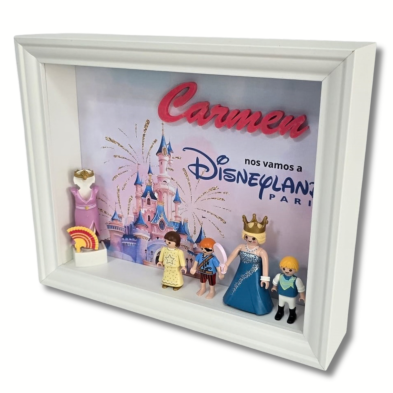 Cuadro PLAYMOBIL Modelo VIAJE A DISNEY