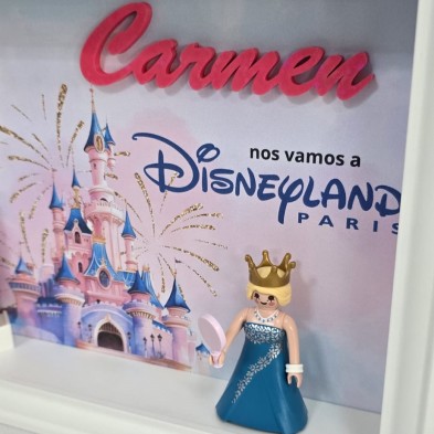 Cuadro PLAYMOBIL Modelo VIAJE A DISNEY