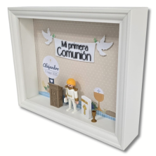 Cuadro PLAYMOBIL Modelo COMUNIÓN NIÑO