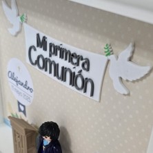 Cuadro PLAYMOBIL Modelo COMUNIÓN NIÑO