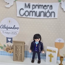 Cuadro PLAYMOBIL Modelo COMUNIÓN NIÑO
