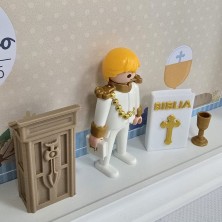 Cuadro PLAYMOBIL Modelo COMUNIÓN NIÑO